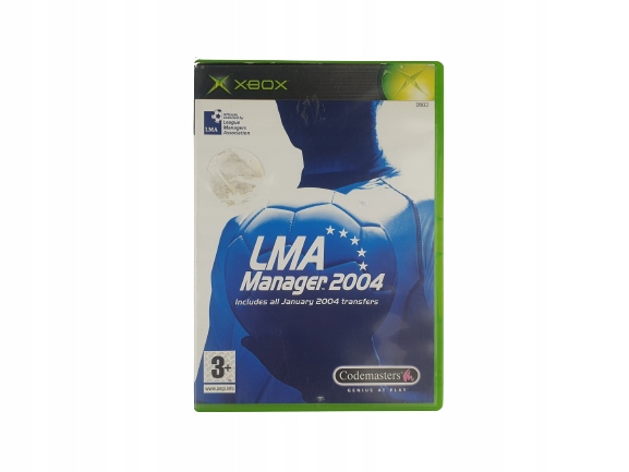 Gra LMA MANAGER 2004 Microsoft Xbox (eng) (3)