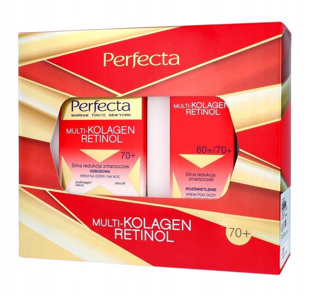 PERFECTA ZESTAW ŚWIĄTECZNY DLA KOBIET 70+ Multikolagen Retinol