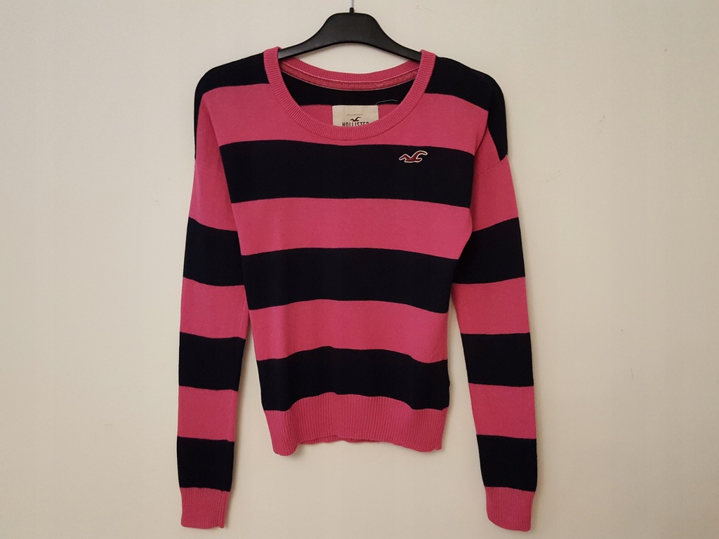 Sweter damski w paski Hollister r. XS