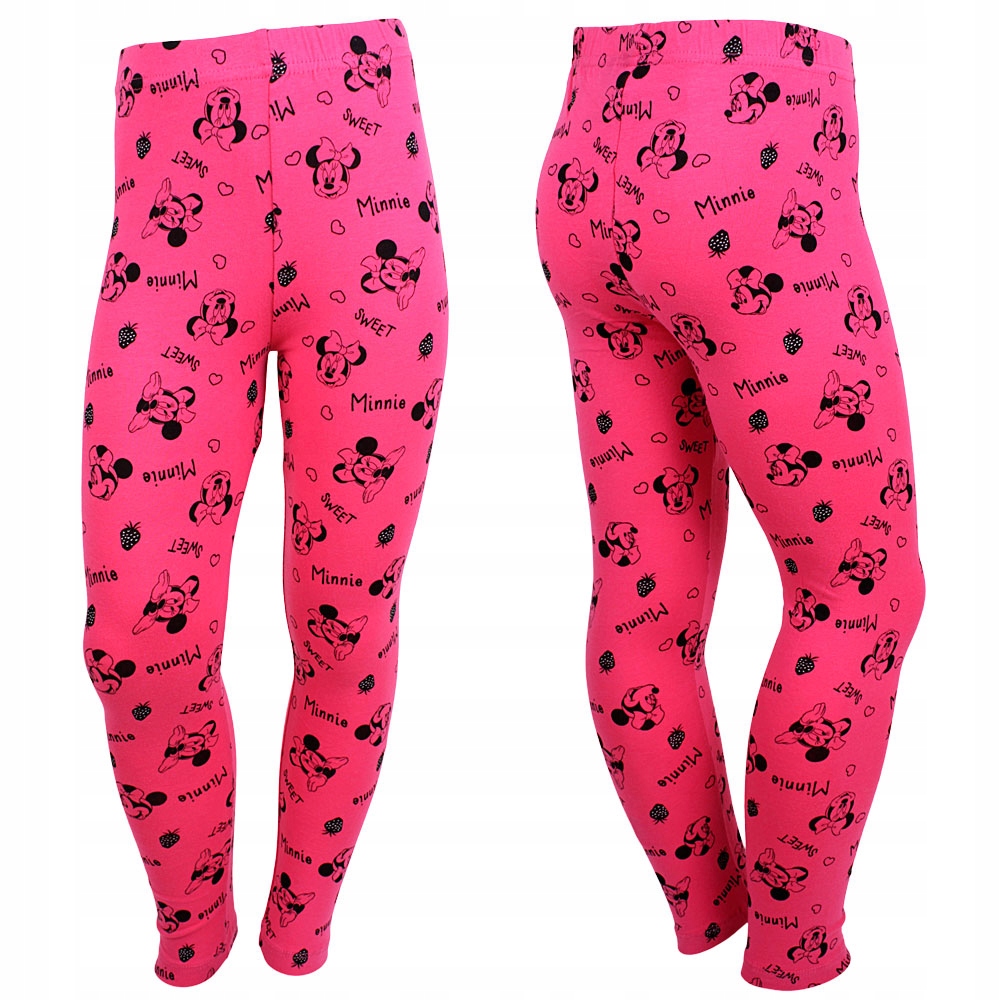 R:116 LEGGINSY MINNIE MOUSE ORYGINALNE DISNEY