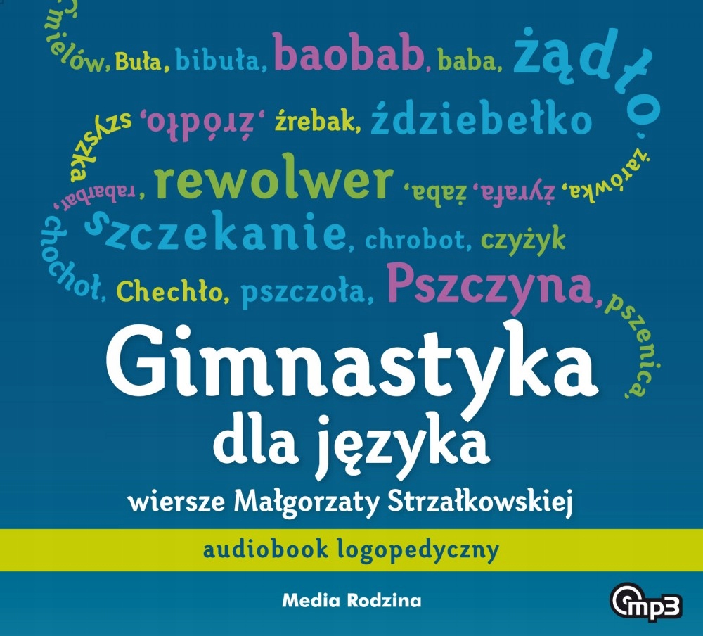 CD MP GIMNASTYKA DLA JĘZYKA AUDIOBOOK LOGOPEDYC