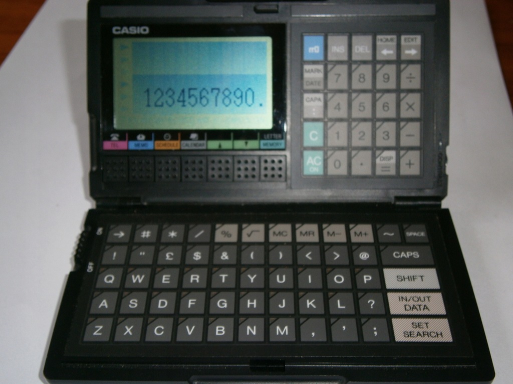 Casio Digital Diary SF4000 organizer retro Japan 12533274676