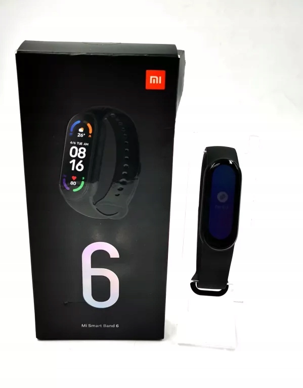 SMARTBAND XIAOMI MI BAND 6 CZARNY - 13193146358 - oficjalne archiwum ...