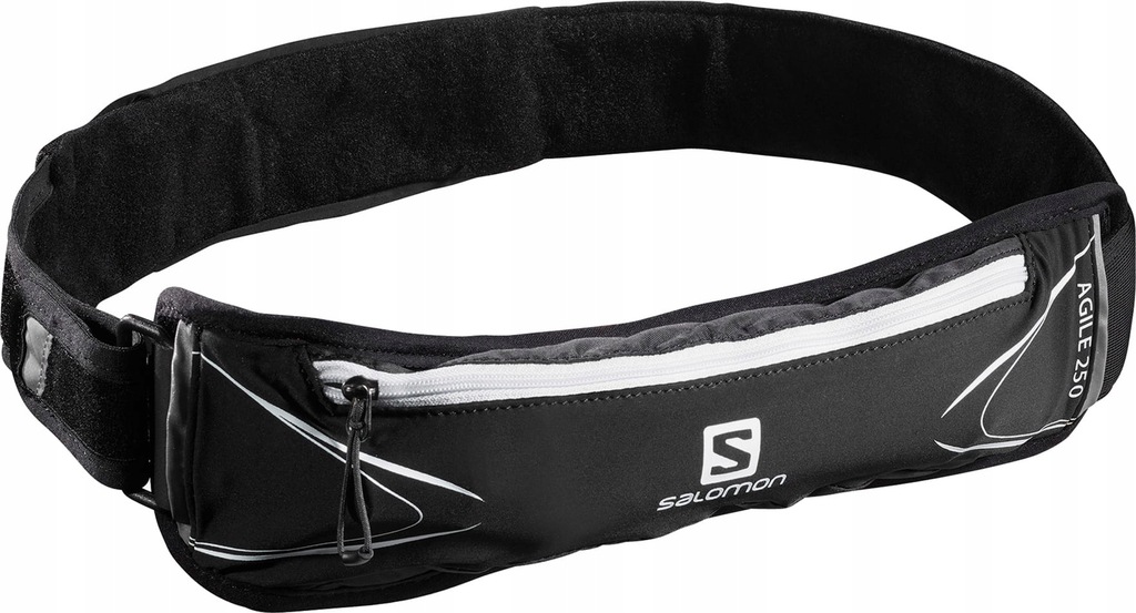 Pas do biegania SALOMON Agile 250 BELT SET Black