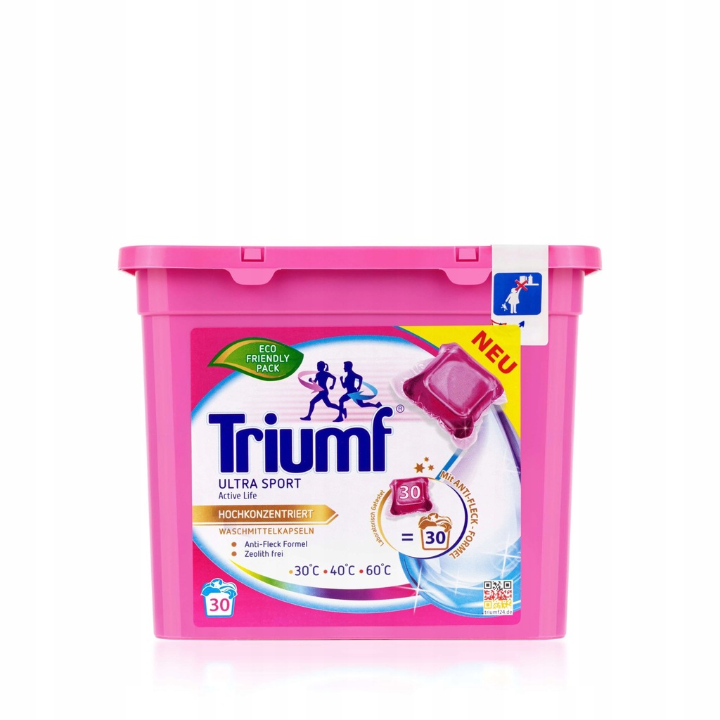 Triumf Ultra Sport Kapsułki do Prania 30szt. DE