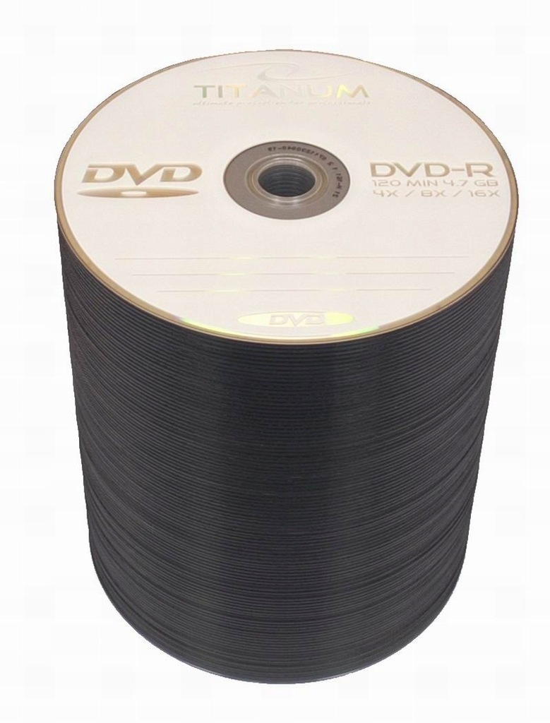 TITANUM Płyta DVD-Rx16 4,7GB szpindel 100