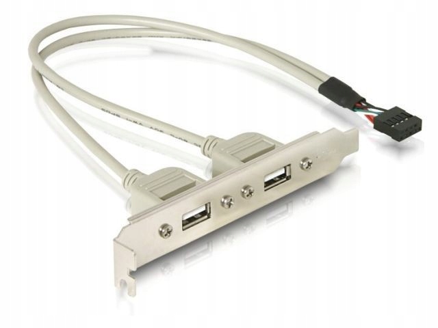 Купить Разблокировка дорожки (кронштейн) 2x USB 2.0: отзывы, фото, характеристики в интерне-магазине Aredi.ru