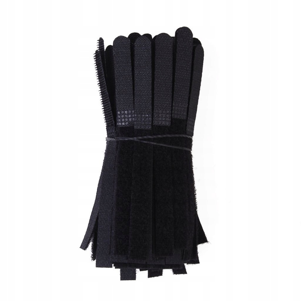 100SZT CZARNY ORGANIZATOR PRZEWODÓW PASKI NYLON 4 7