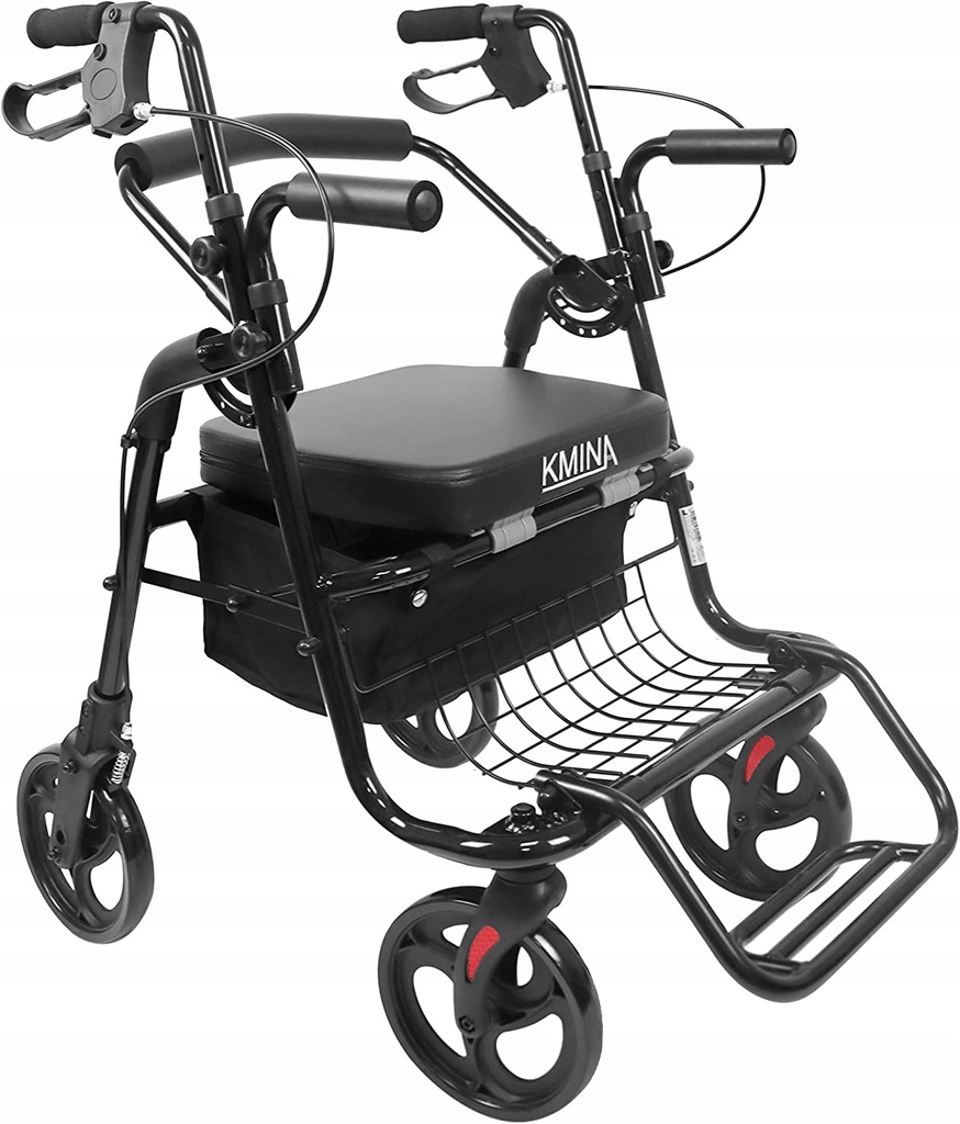 KMINA Wózek inwalidzki chodzik dla osób starszych