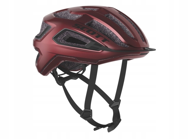 KASK SCOTT ARX SPARKLING CZERWONY M GRAVEL BOX#