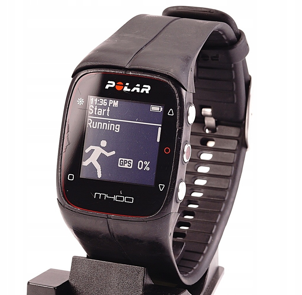 Zegarek Polar M400 Czarny + pas HR NAJLEPSZA CENA! - 8291228661 - oficjalne archiwum Allegro