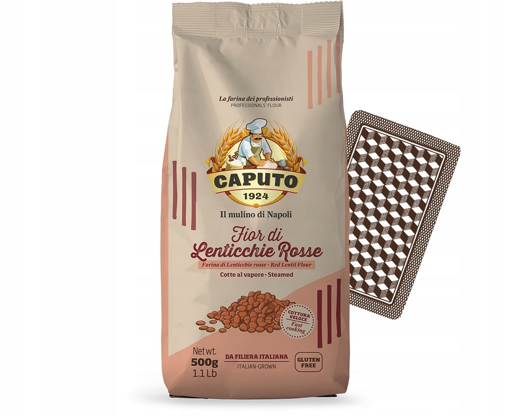 Caputo mąka z soczewicy czerwonej 500g - 12758865558 - oficjalne ...