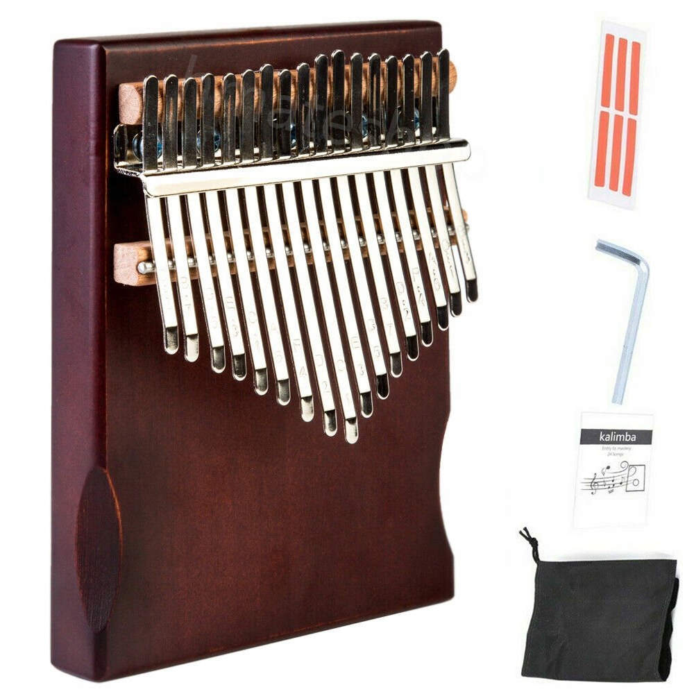 KALIMBA Zanza Mbira Instrument Arykański 17 KLAWIS 10751096380