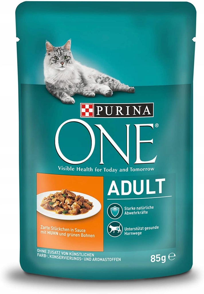 Purina ONE Sensitive mokra karma dla kotów 24x85g