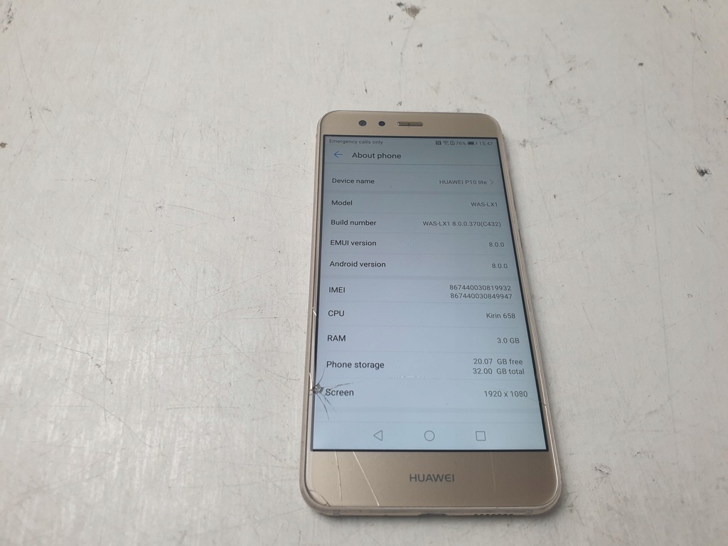 Huawei P10 Lite 32GB (2122783)