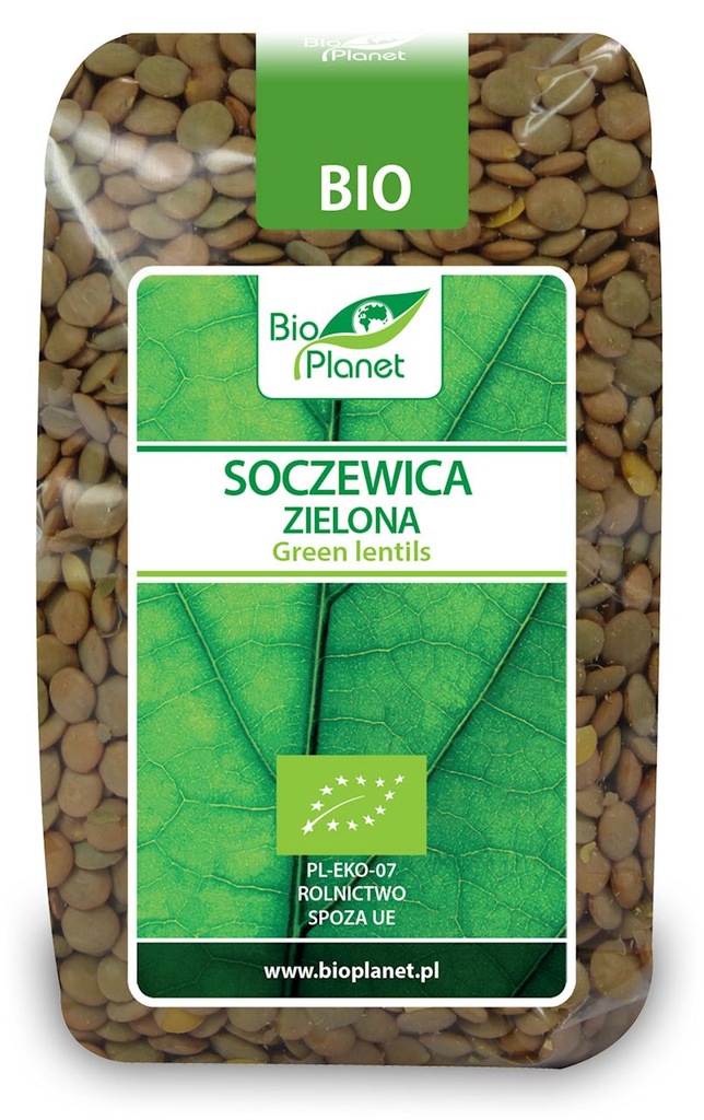 Soczewica zielona BIO 400g