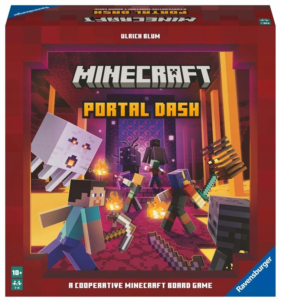 Ravensburger Minecraft Gra planszowa Portal Dash 2