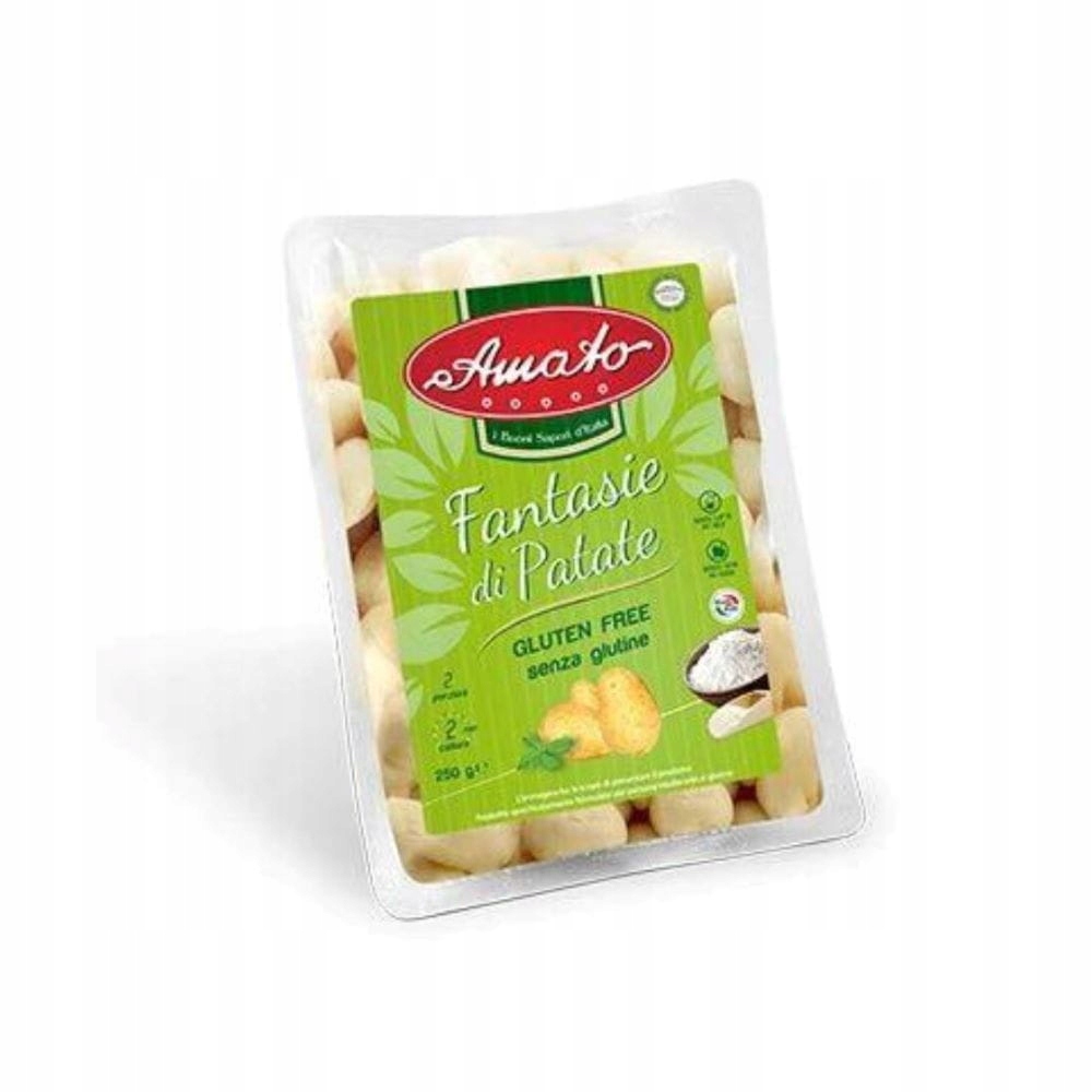 Gnocchi włoskie kluseczki bez glutenu AMATO 250 g