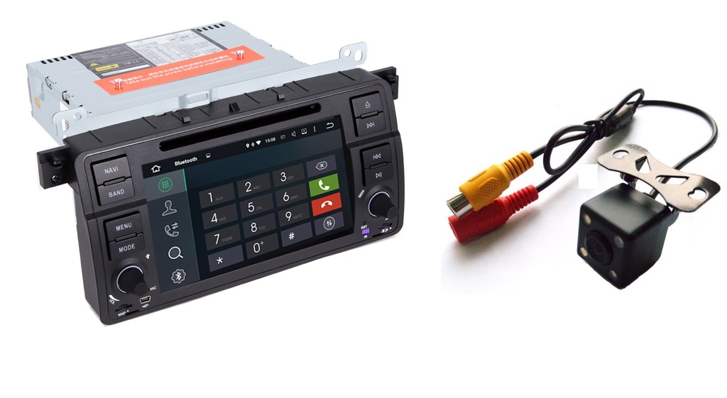 RADIO NAWIGACJA BMW E46 ANDROID 7.1 +KAMERA +SIM