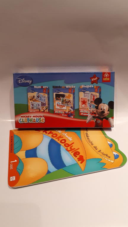 Karty Mickey Mouse + książeczka