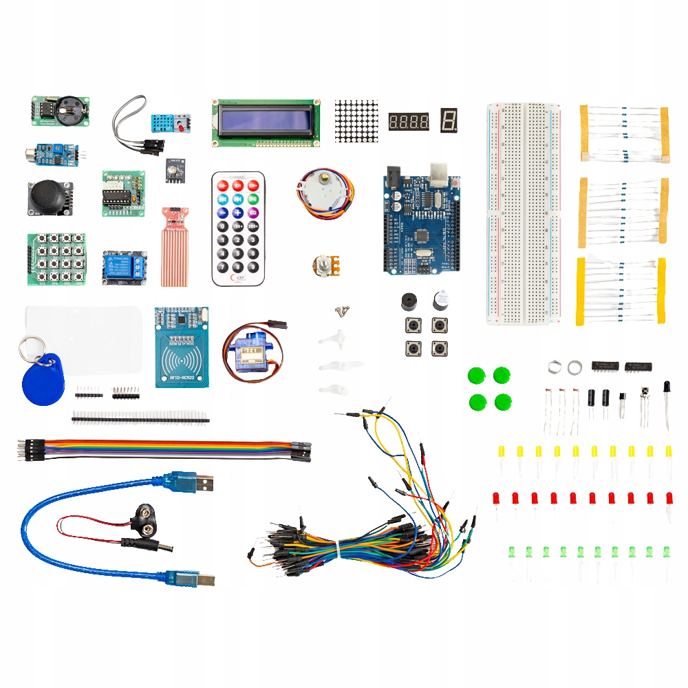 Zestaw edukacyjny XXL do nauki programowania Arduino dla początkujących