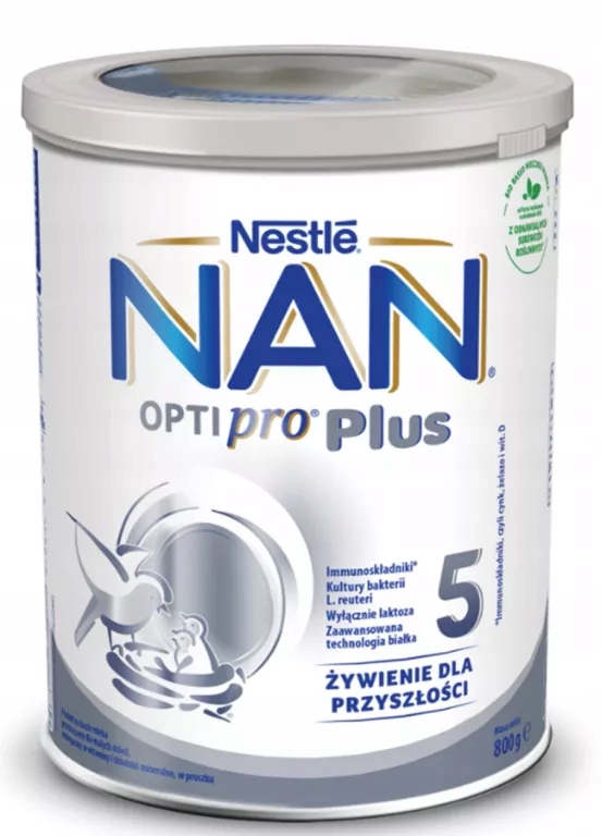 MLEKO MODYFIKOWANE NESTLE NAN OPTIPRO PLUS 5 800 G 8445290170798