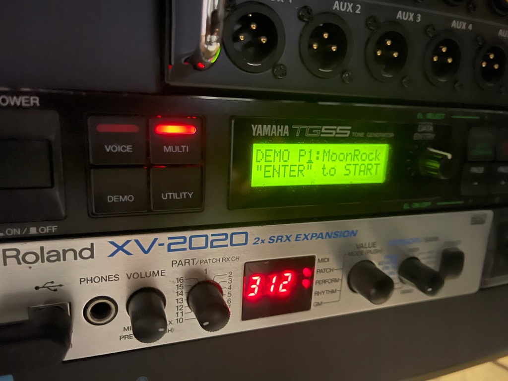 Okazja! Yamaha TG 55 - stan perfect - dla koneserów!