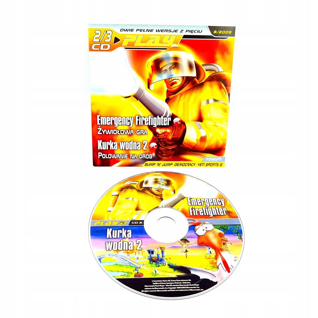 KURKA WODNA 2 II EMERGENCY FIREFIGHTER PC PL