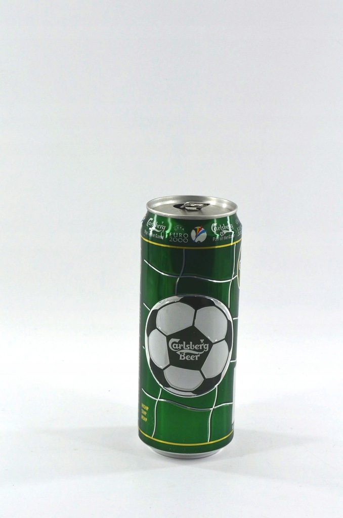 Puszka kolekcjonerska po piwie football Euro2000