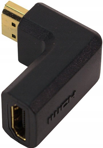 Adapter LOGILINK HDMI (F) - HDMI (M) HDMI (wtyk) -