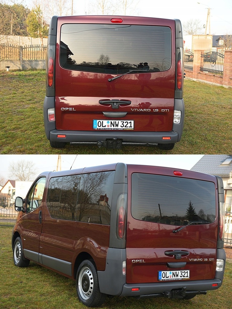 OPEL VIVARO 1.9 DTI 101KM_WEBASTO_NIEMCY_ ZADBANY