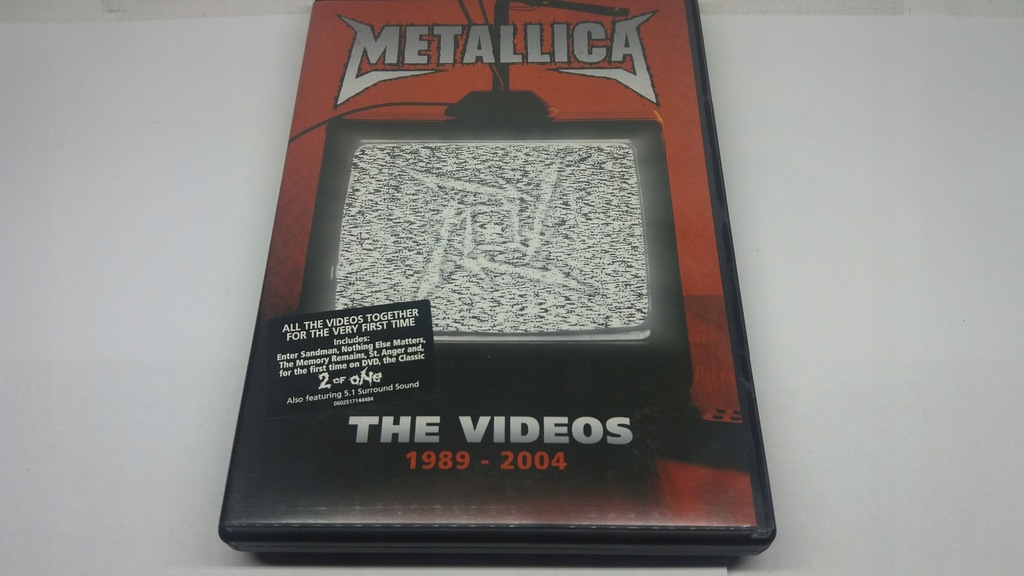 270 Metallica The Videos 1989 - 2004 DVD 6
