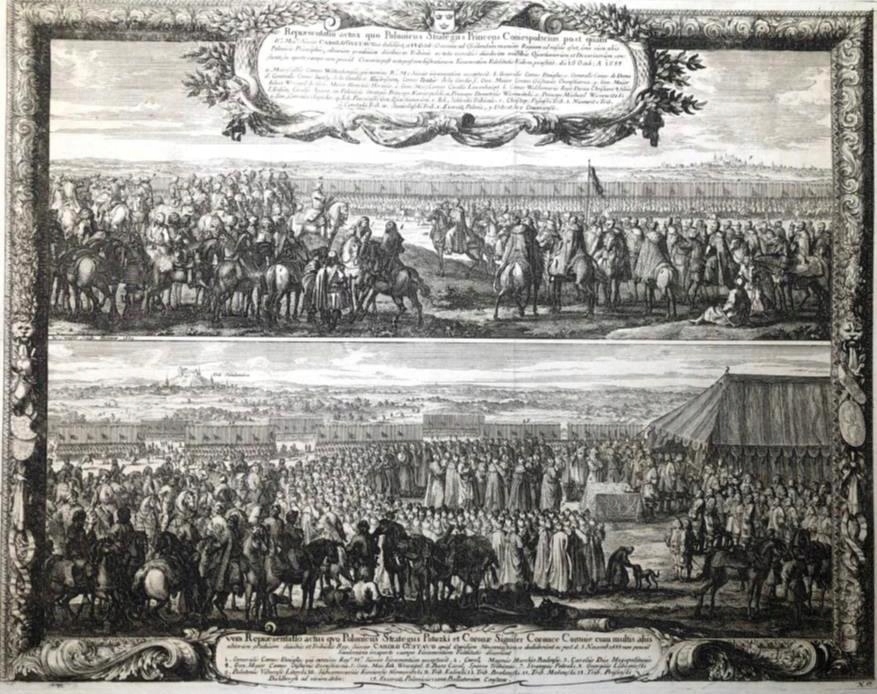 Kapitulacja wojsk polskich Erika J. Dahlberga 1696