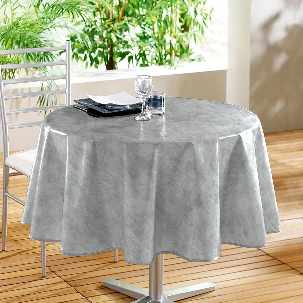 Obrus plamoodporny 160 x 160 cm Koło 12593342968 oficjalne archiwum Allegro