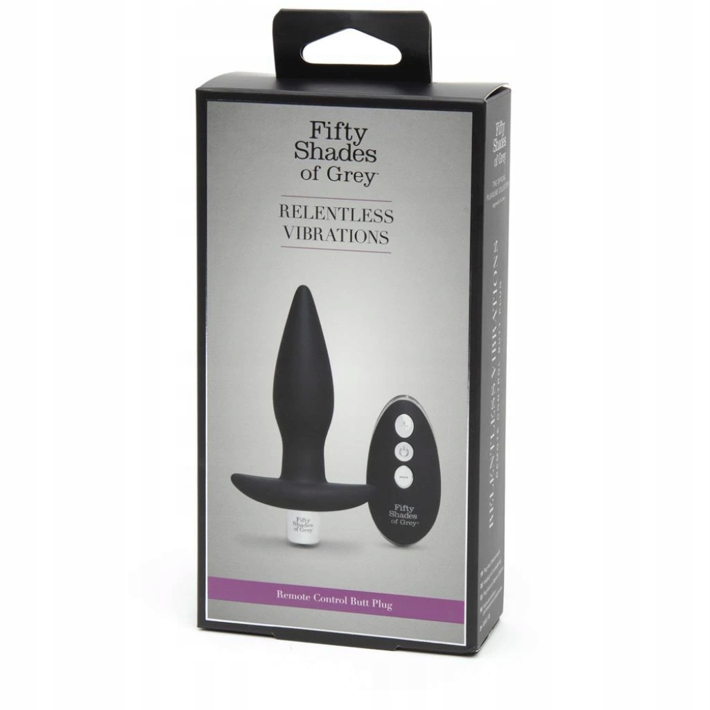 Plug analny wibrujący - Fifty Shades of Grey Relen