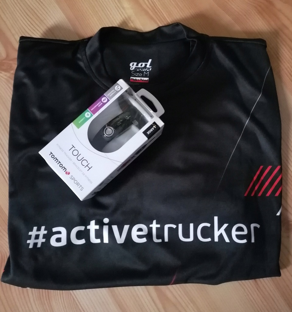 Opaska TOMTOM Touch Fitness Tracker + T-shirt