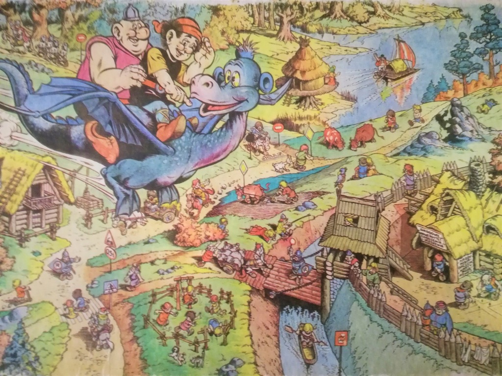 Puzzle Kajko i Kokosz Mirmiłowo 600 elem. CHRISTA
