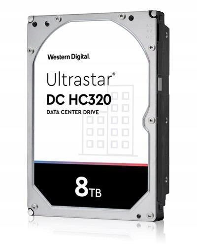 Dysk Western Digital Ultrastar DC HC320 7K8 8TB 3,5" 7200 256MB SATA III 51