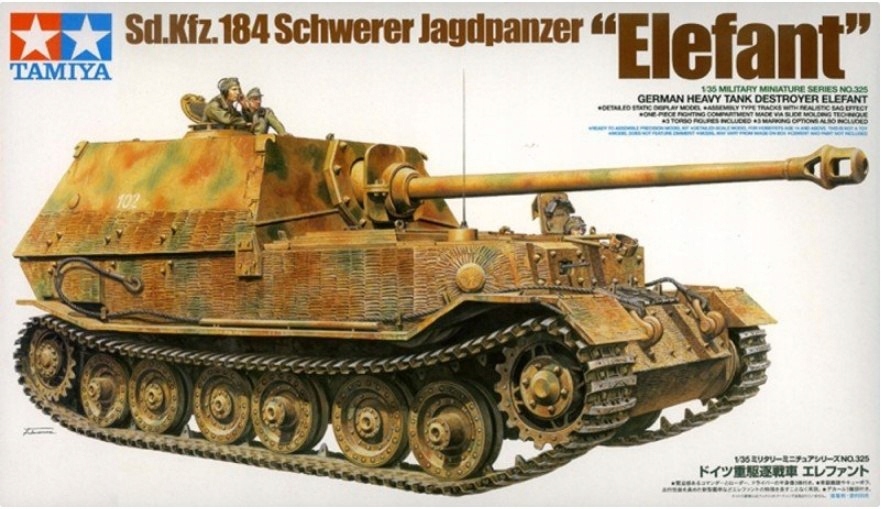 Model do sklejania Tamiya 35325 German Tank Destroyer Elefant (1:35)