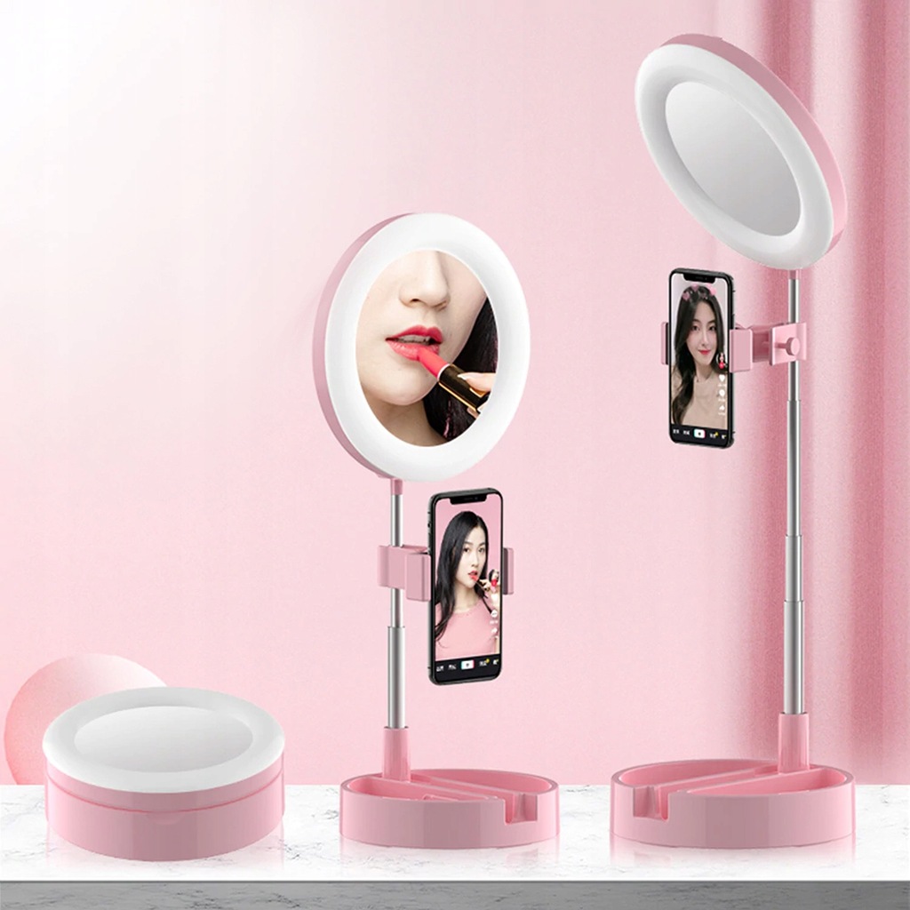 Купить Светодиодный светильник Ring G3, складной штатив для макияжа для селфи: отзывы, фото, характеристики в интерне-магазине Aredi.ru