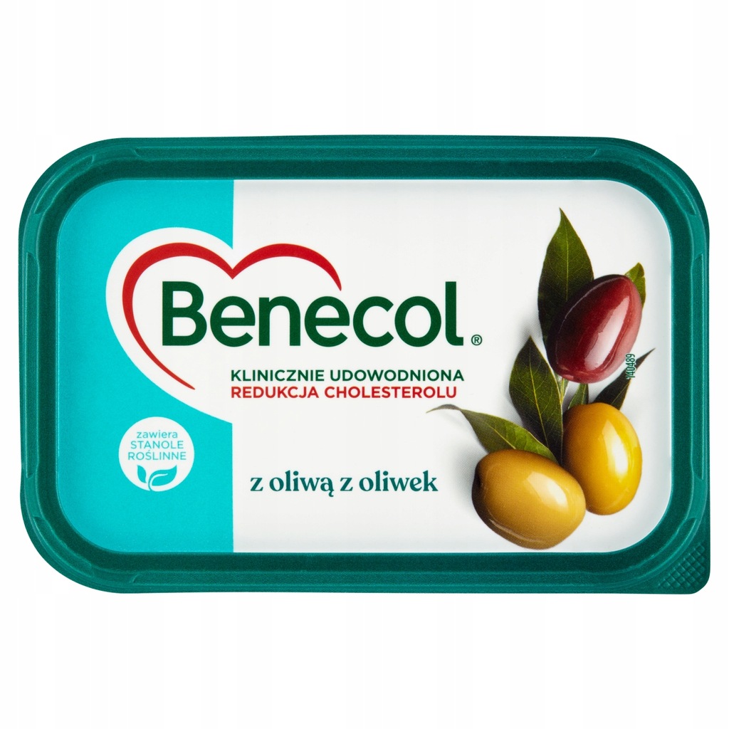 Benecol Tłuszcz do smarowania z dodatkiem stanoli z oliwą z oliwek 400 g