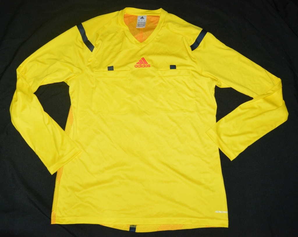 tdp* Żółta koszulka długi rękaw Adidas L