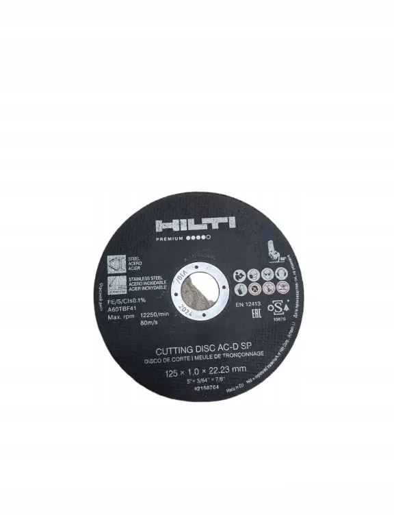 TARCZA DO CIĘCIA HILTI 125X1X22,23MM AC-D SP