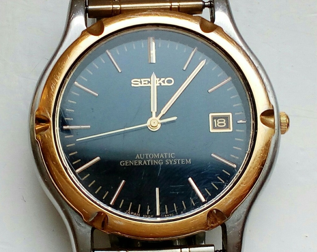 SEIKO AUTOMATIC GENERATING SYSTEM - 8871738552 - oficjalne archiwum Allegro