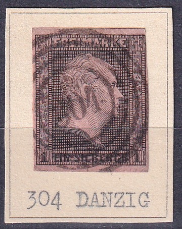 Poczta Pruska (Preussen) Nr 304 Danzig - Gdańsk
