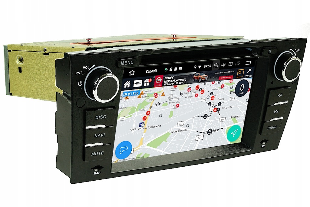 NAWIGACJA GPS RADIO BMW E90 E91 ANDROID 9 2GB MTK