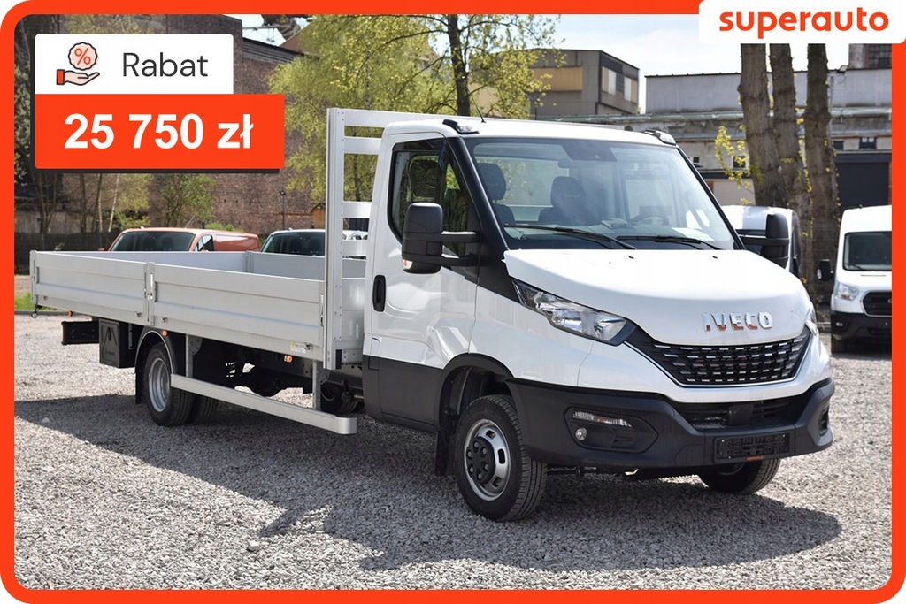 Iveco Daily Wymiary: 6100 x 2200 x 400 mm + Pakie