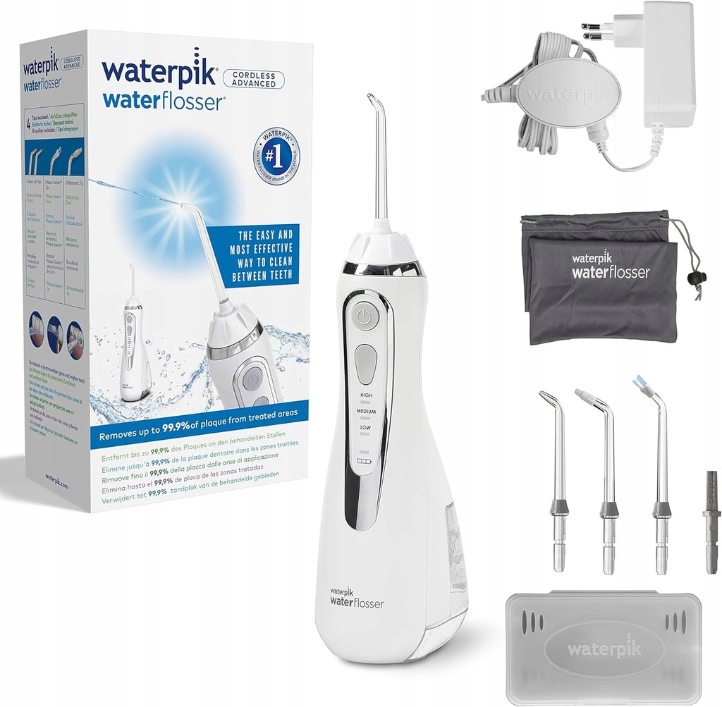 Irygator bezprzewodowy Waterpik WP-560EU biały