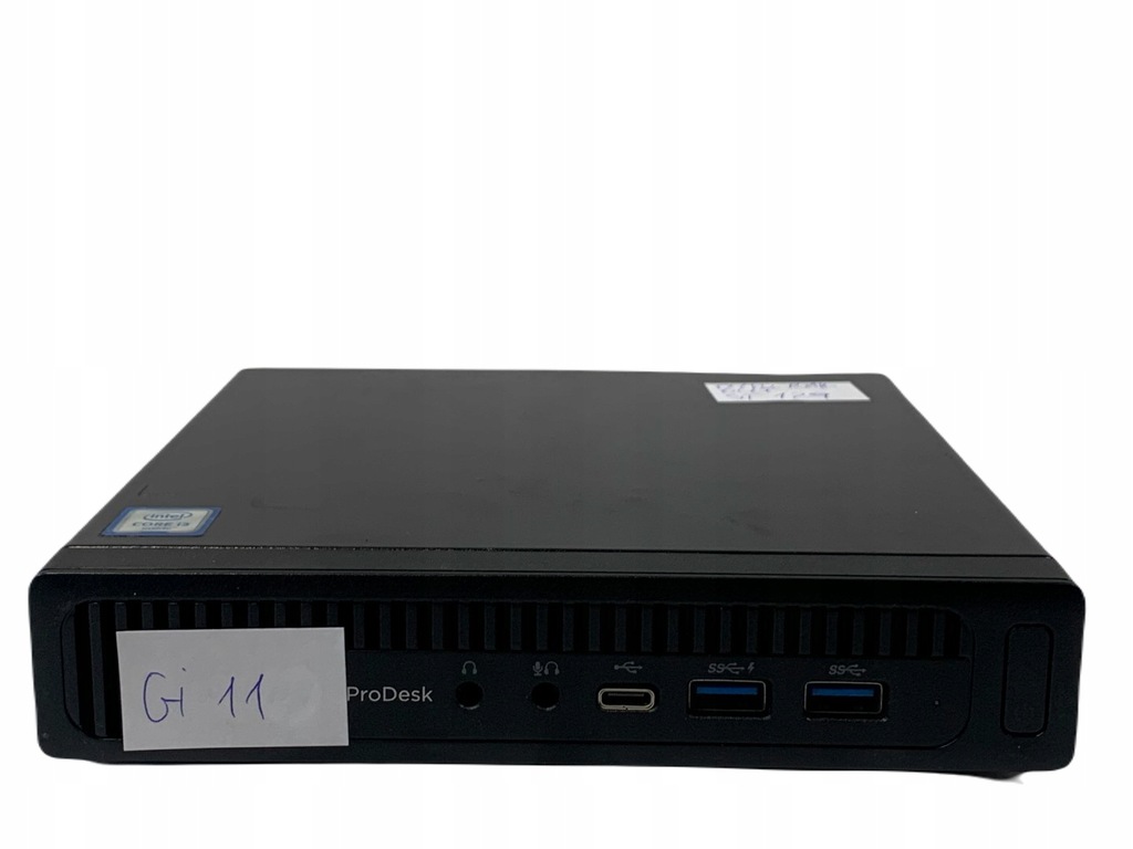 Komputer HP ProDesk 600 G2 Mini i3 6300T HDMI DP VGA USB C BIOS OK GI11