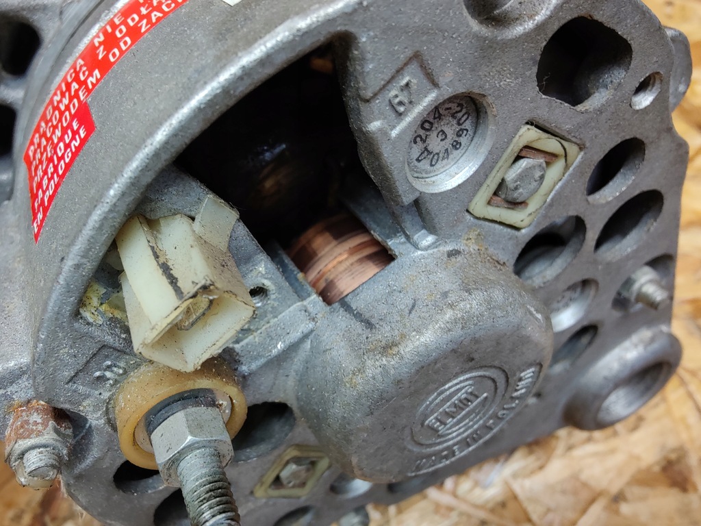 Alternator 125P Polonez NOWY ORG ELMOT 12515580493 oficjalne